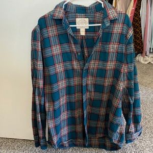 Men’s St John’s Bay button down flannel | size large